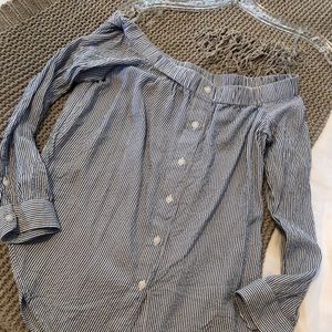 American Eagle Off-The-Shoulder Shirt